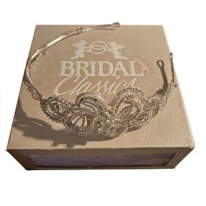 Bridal Classics Wedding crystal tiara, wedding headband, wedding hairpiece